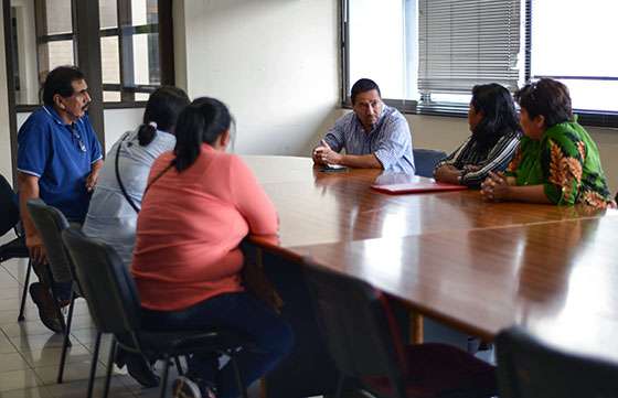 Preadjudicatarios de Colonia Santa Rosa fueron recibidos por profesionales del IPV