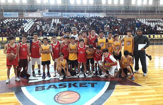 El Delmi recibe la final de la NBA Junior