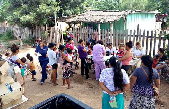 Intenso operativo del refuerzo estival en comunidades originarias del departamento San Martín