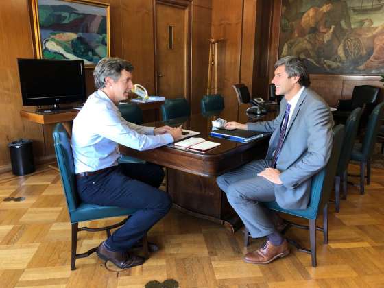 Yarade se reunió con el Secretario de Finanzas de la Nación