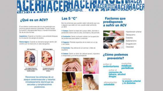 Capacitación sobre ACV en el centro de salud de Castañares
