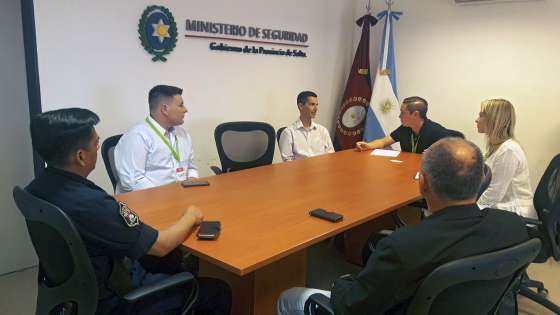 Autoridades del Ministerio de Seguridad de Santa Fe destacaron la tecnología del 9-1-1