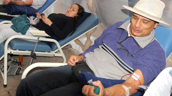 Hoy se realiza una colecta de sangre en el Hospital Público Materno Infantil