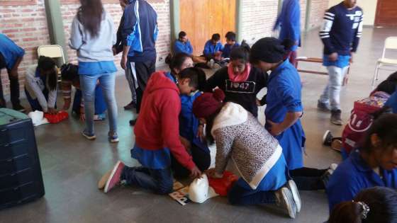 En Salta más de 19.400 estudiantes aprendieron sobre reanimación cardiopulmonar
