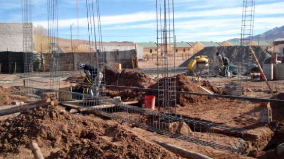 Realizan obras de ampliación del edificio municipal de Tolar Grande
