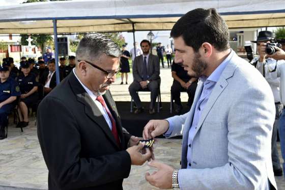 El Ministro de Seguridad destacó el compromiso del personal policial ascendido en la Regional 1