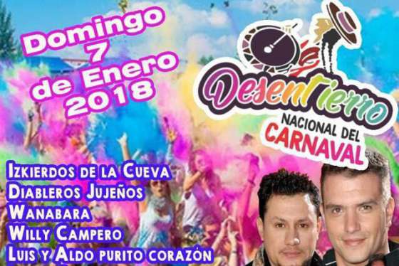 Hoy se realizará el lanzamiento de la Fiesta del Desentierro del Carnaval