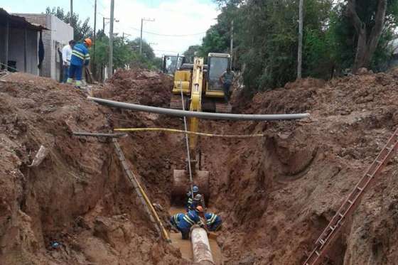 Importante obra cloacal en Pichanal