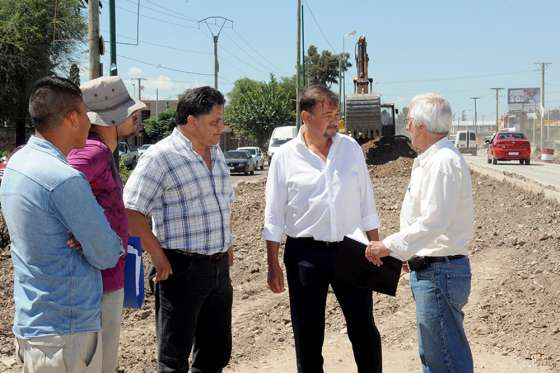 Isa supervisó el avance de la obra de ampliación y reforma integral de la ruta 26