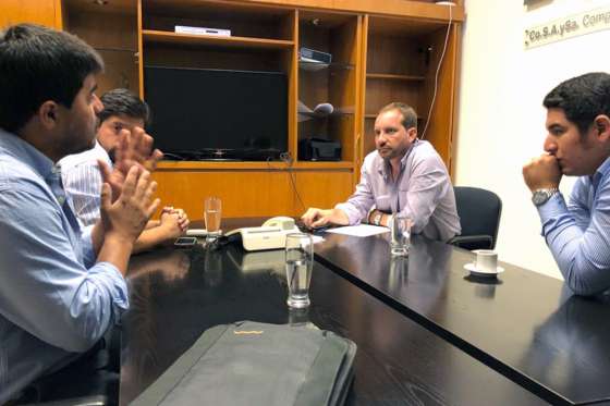 Aguas del Norte trabajará con municipios para finalizar una obra en la ruta 51