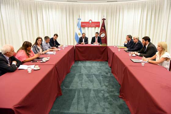 Nueva reunión de ministros del Gabinete Provincial
