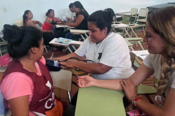 Capacitan a acompañantes Educativos de Santa Victoria Este