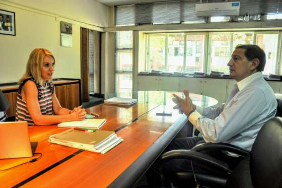 La Ministra de Producción se reunió con el secretario de Asuntos Municipales