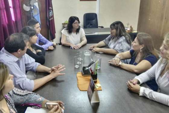La ministra Edith Cruz se reunió con la intendente de Coronel Moldes