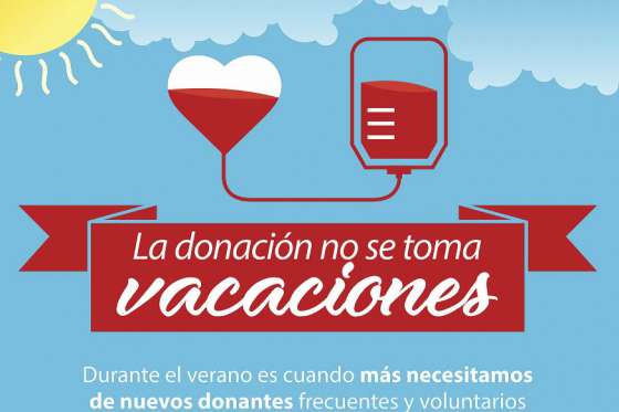 Continúa la  Campaña “La donación no se toma vacaciones”