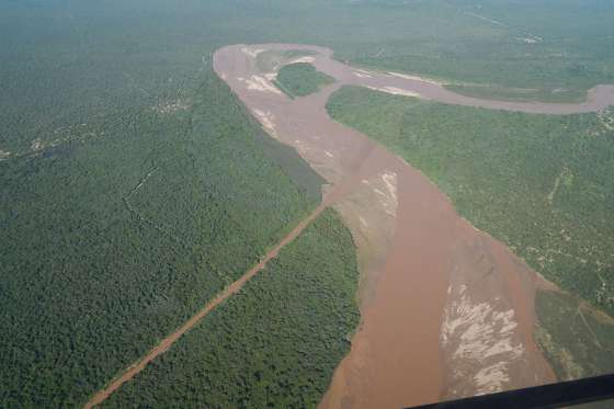 Obras en el Pilcomayo: el caudal del río se encuentra en baja y no afectó a comunidades de Santa Victoria Este