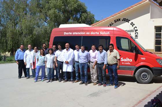 Médicos especialistas atendieron en Cachi y La Poma