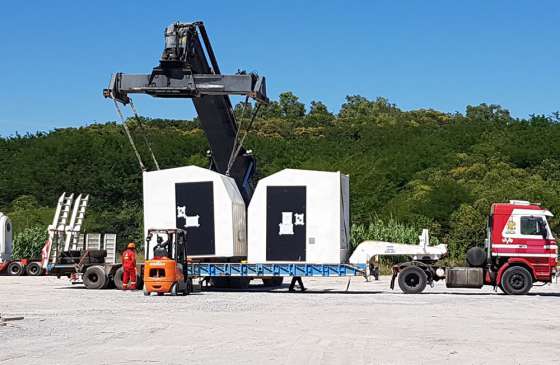 El armado del telescopio de la Puna continúa con la agenda prevista