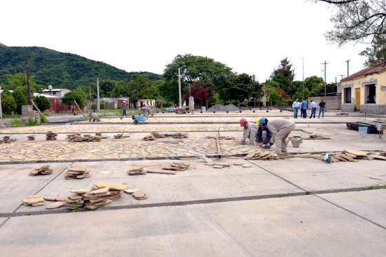 Avanza la puesta en valor de la estación de tren de Campo Quijano