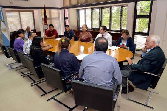 López Arias se reunió con integrantes de la comisión de Familiares contra la Impunidad