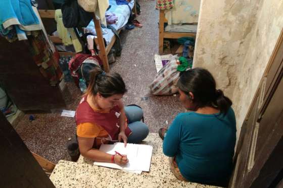 Elaboran un registro único de las familias de los centros de evacuados de Mosconi, Aguaray y Campo Durán