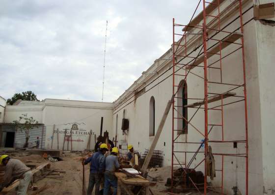 Avanza la construcción del Museo de la Vid y el Vino en Cafayate 