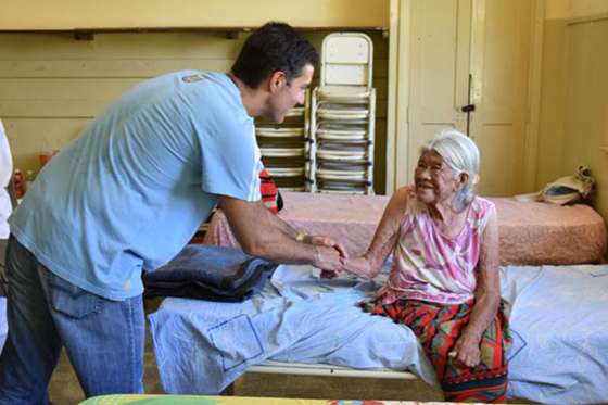 Urtubey agradeció al pueblo de Aguaray el trabajo de contención a los evacuados de Santa Victoria Este