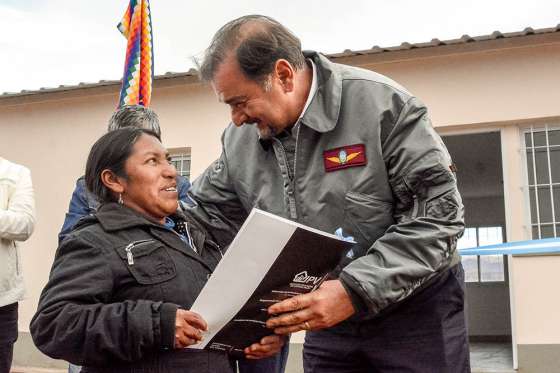 El vicegobernador Isa inauguró obras de infraestructura en la Puna