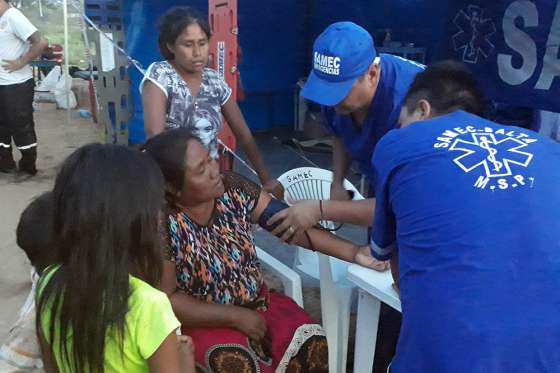 Salud Pública puso en marcha medidas luego de la emergencia en el Chaco salteño