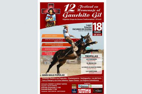 Hoy se presentará el Festival en Homenaje al Gauchito Gil