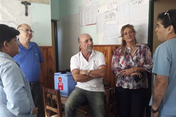 El Ministro de Salud verificó en el norte la asistencia sanitaria a los afectados por la crecida del río Bermejo