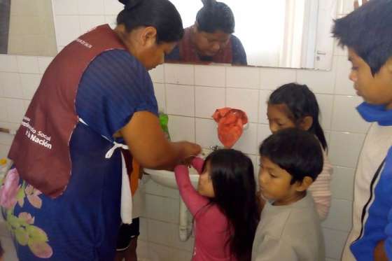 Priorizan la atención de evacuados en el Servicio de Acompañamiento Hospitalario de Primera Infancia