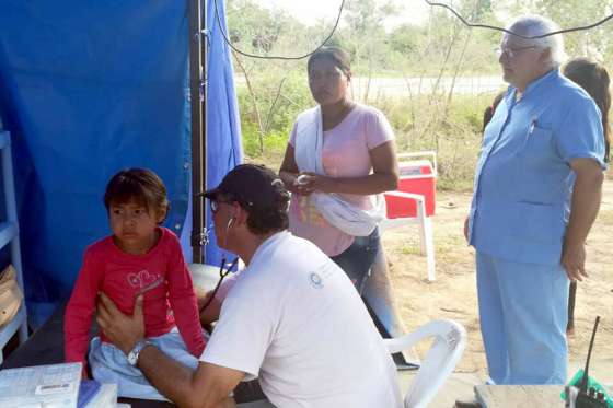 Con distintos frentes de trabajo se refuerza la asistencia sanitaria en Santa Victoria Este