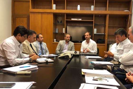 Presentaron avances de obras de agua y cloacas en Metán