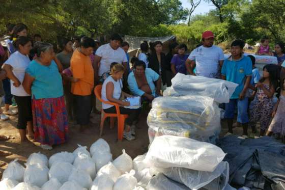 Profundizan los relevamientos sociales en áreas afectadas por los desbordes del río Pilcomayo
