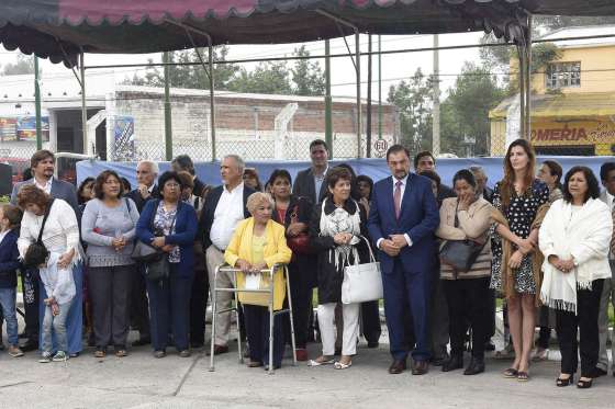 Isa participó del homenaje al exgobernador Roberto Romero