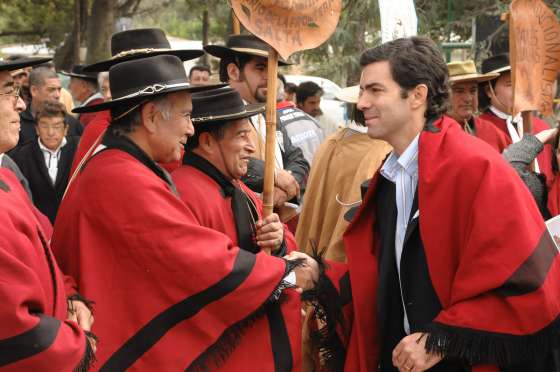 En la localidad de El Potrero Urtubey asistió a la fiesta patronal 
