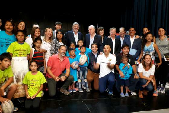 Se renovó el convenio de colaboración para rugby en los barrios