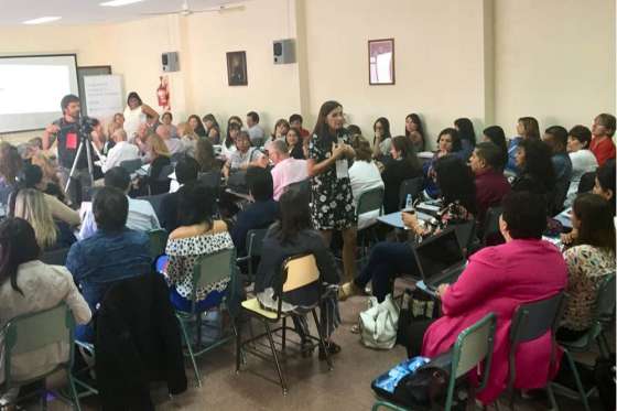 Los equipos del Ministerio de Educación reciben  aportes técnicos de Fundación Varkey