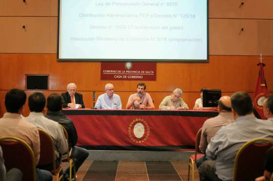Se realizó una jornada de trabajo sobre la planificación financiera 2018