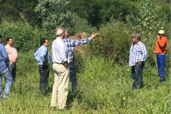 Funcionarios de la Secretaría de Asuntos Agrarios visitaron puestos zoofitosanitarios