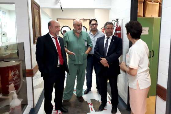 Los ministros de Salud de Salta y Nación recorrieron el HPMI y centros de salud