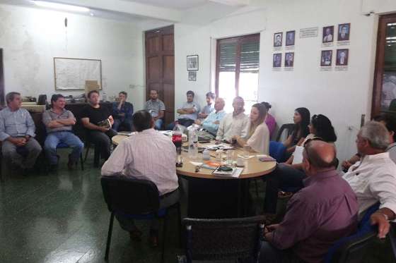 Expusieron el plan de trabajo a ejecutar por la empresa encargada de la obra del Río Toro