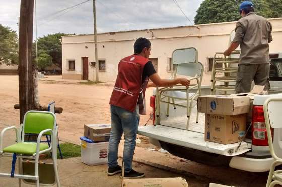 Entregan equipamiento a los Centros de Primera Infancia afectados por el desborde de los ríos