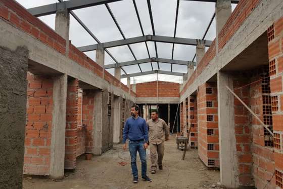 En Atocha se construye un nuevo edificio escolar para el nivel medio