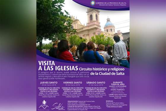 En Semana Santa se podrá participar en el Circuito Histórico Religioso con visitas a las iglesias