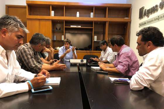 Aguas del Norte coordina acciones con la Subsecretaría de Tránsito municipal