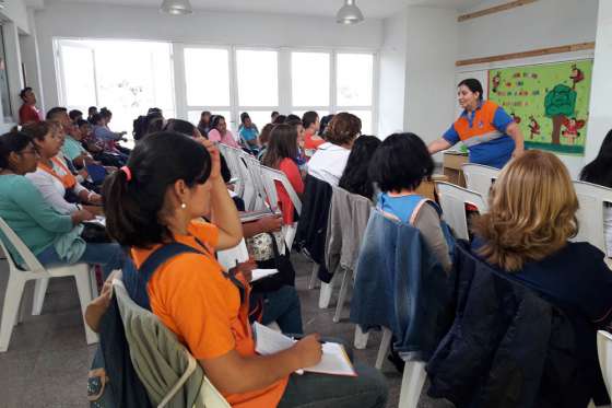 Equipos de Centros de Primera Infancia se capacitan en diseño de planes de evacuación de niños