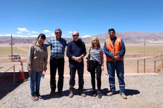 La ministra Bibini visitó el área donde opera el proyecto Centenario Ratones