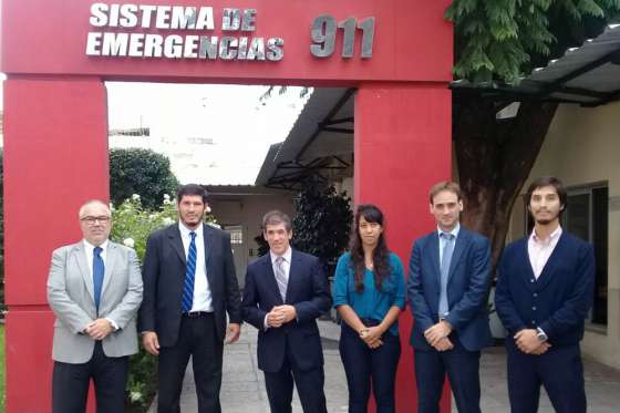 Funcionarios de organismos internacionales conocieron la Unidad de Análisis Criminal